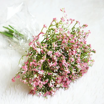 1 Csomag Este Willow Herb Csokor Lakberendezési Kiegészítők, Esküvői Buli, Kezében Virágot Diy Mesterséges Növény Este Levendula