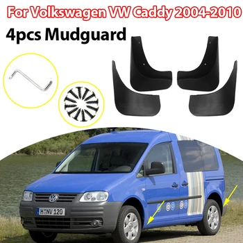 1 Állítsa Mudflaps a Volkswagen VW Caddy 2010-2004 Splash Őrök sárfogó Első Hátsó Mudguards Fender