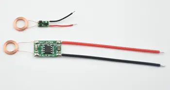 10 mm Tekercs Kis Receiver Vezeték nélküli Töltés Modul Vezeték nélküli Tápegység Modul Chip IC Rendszer XKT510-04