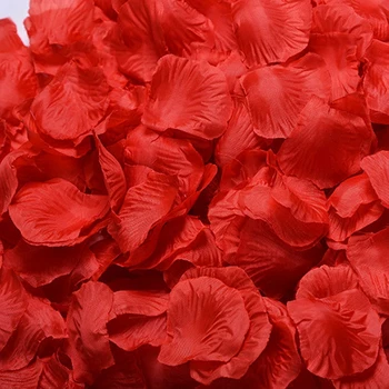 100-as Színes Mesterséges Rose Esküvői Buli Rose Esküvői Dekoráció Petalas Szirmok Valentin Nap Színes Selyem Hamis Virág Szirom