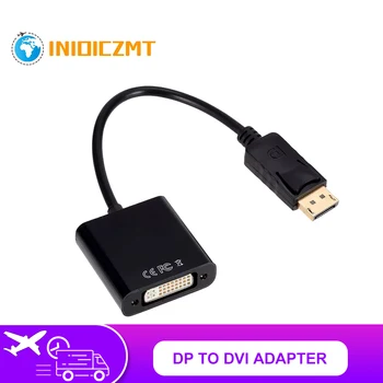 1080P DP-DVI Átalakító DisplayPort Férfi DVI Női Profi Display Adapter-PC-Laptop-DP-DVI Bemenet a Monitor
