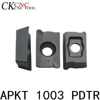 10db APKT 1003 PDTR CNC penge keményfém lapka DHL/EUB