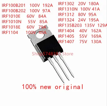 10DB IRF100B201 IRF100B202 IRF1010E IRF1018E IRF1104 IRF1302 IRF1310N IRF1312 IRF1324 IRF135B203 IRF1404 IRF1405 IRF1407 TO-220