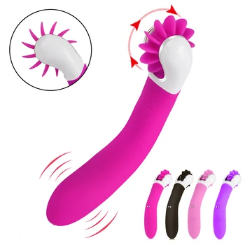12 Sebesség Nyelve Nyalja Vibrátor Klitorisz Stimulátor Mellbimbó Ugratni Masszírozó G-pont Vibrátor, Vibrátorok Szex Játékok a Nők Önkielégítés