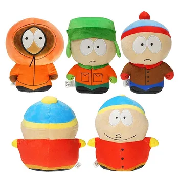 18-20cm Amin A South Park Plüss Játékok Játék-Baba Stan Kyle Kenny Cartman Puha Plüss Peluche Játékok a Gyerekek Születésnapi Ajándékok