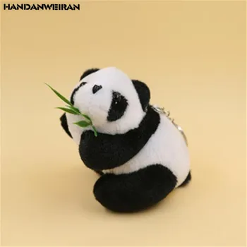 1DB Aranyos Térdelő Panda Plüss Játékok Kis Medál Kreatív Mini Pandák Puha Plüss Játék Ünnepi Esemény Ajándék Gyerek Forró Eladó 10CM