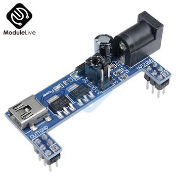 1db MB102 Breadboard Tápegység Modul Mini USB 3.3 V 5V A Solderless