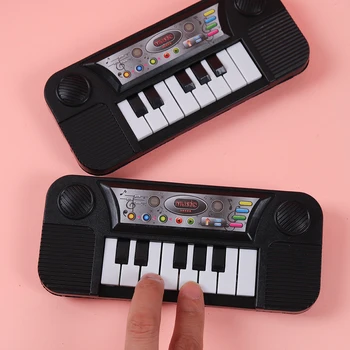 1db Multi-funkciós Mini Musical Elektronikus Orgona Gyerek Szülinapi Buli Ajándék Zongora Oktatási Játék Jutalom Parti kellékek Kellékek