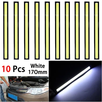1db Vízálló LED-es Nappali Fény Ködlámpa Fehér Izzók Led Autó Módosítás Lámpa Autó Stílus Tartozékok