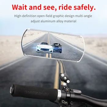 2 db kerékpár tükör kormánykerék kormány 360 fok rugalmas, 4 színben országúti kerékpár kerékpár visszapillantó tükrök kerékpár