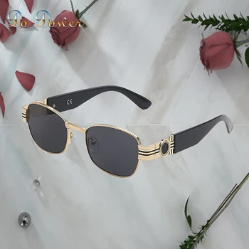 2021 új steampunk design napszemüveg férfi divat online celeb kis keret napszemüveg férfi divat napszemüvegek UV400