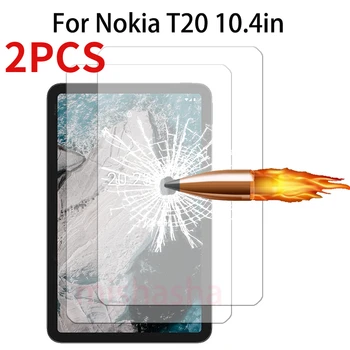 2DB Edzett Üveg Nokia T20 10.4 hüvelykes Tablet, a Képernyő Védő fóliát Karcolás bizonyíték Üveg Nokia T20