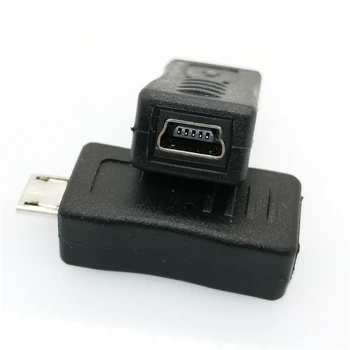2db Nagykereskedelmi telefon Micro-USB Férfi-Mini 5pin Női Adapter Töltő Csatlakozóhoz Átalakító Adapter ingyenes szállítás
