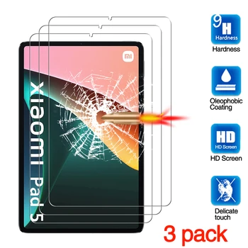 3 DB Edzett Üveg Xiaomi Pad 5 Pro MiPad 5 Mi Pad 5 Pro 11 hüvelykes Tablet, a Képernyő Védő Fólia 9H Üveg Pad5 / Pad 5Pro