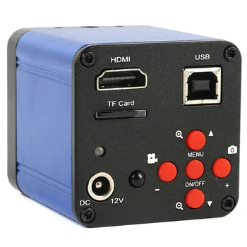 38MP 2K 1080P 60FPS Ipar Videó Mikroszkóp Kamera HDMI USB Egyidejű Kimeneti Nagyító TF Tároló PCB Chip Telefon Javítás
