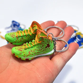 3D-s Mini Cipők Kulcstartó Mobil Telefon, Kulcs Medál Sport Cipő, Ajándék Doboz, Öltöny Ajándékok Ember Barátja 2021-Ben Születésnapi Ajándék
