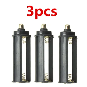 3pcs 3 AAA Akkumulátor Tartót Akkumulátor Doboz Rack Rekesz Lámpa Akkumulátor Tartozékok