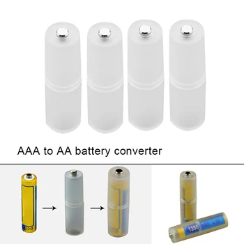 4db AAA AA Méretű Power Bank Tároló Doboz Akkumulátor Átalakító Adapter Akkumulátor Tartót Tartós az Esetben a Váltó, A Xiaomi