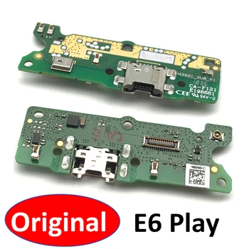 50PCS Eredeti Töltő Testület PCB-Flex A Motorola Moto E6-Play USB Port Csatlakozó Dock Töltés Szalag Kábel
