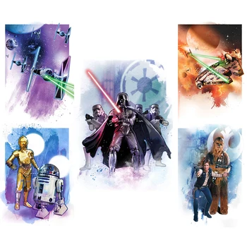 5D Gyémánt Festmény Disney Star Wars Karakter Színes Poszter, Művészi Hímzéssel Hobbi Cross Stitch Mozaik lakberendezési Ajándék