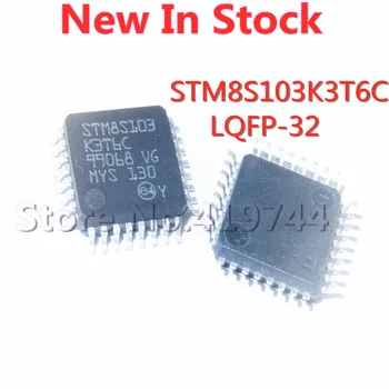 5DB/SOK STM8S103K3T6C SMD LQFP-32 8 bites mikrokontroller chip Új Raktáron JÓ Minőségű