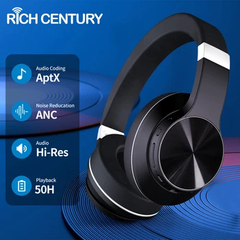 A Bluetooth Vezeték Nélküli Headset Aktív Zajszűrő Fejhallgató Hi-Res Audio Studio Fülhallgató A Micphone Mély Basszus Headset