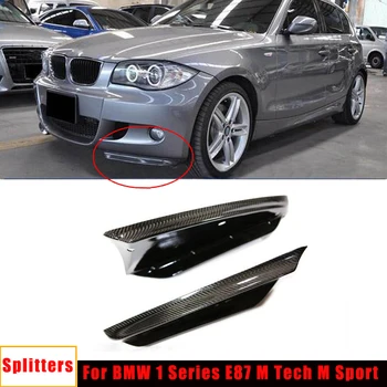 A BMW 1-es Sorozat Első Lökhárító Ajak Osztók Kötények Füleket E87 M Tech M Sport Lökhárító 2007-2010