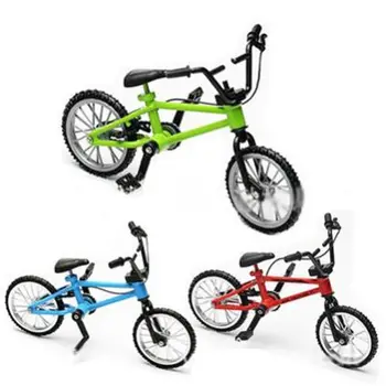 A gyerekek Mini kerékpár Játékok Szimuláció Alufelni Mini Ujját bmx Kerékpár Fingerboard kerékpár Játékok Fék Kötél Kék Gyermek Ajándék, Dekoráció