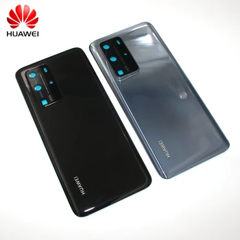 A Huawei P40 Pro P40Pro Akkumulátor Hátlap Üveg Telefon Hátsó Ajtó Ház Védelem Az Esetben A Keretet A Kamera Lencséje + Logó 6.58