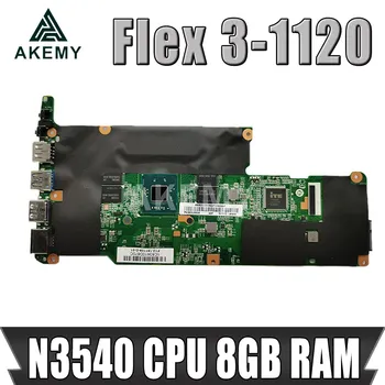 A lenovo Flex 3-1120 Jóga 300-11IBY laptop alaplap 80LX 80M0 BM5455-Ver 1.3 Alaplap CPU N3540 RAM:8GB