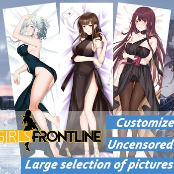 A lányok Frontline G41 9A-91 Ots-21 Moegirl Párnahuzat Rajzfilm Anime Játék Ölelés Test Dakimakura Párna Fedezze Meztelen Testem Testre