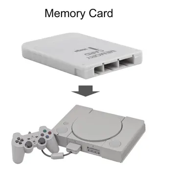 a PS1 Memória Kártya 1 Mega Memória Kártya Playstation 1 Egy PS1 PSX Játék Hasznos, Gyakorlati Megfizethető Fehér 1M 1 MB