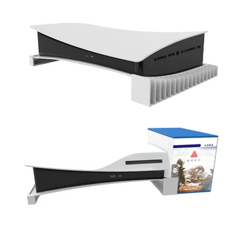 A Sony PlayStation 5 PS5 Konzol Kártya Doboz StorageWall tartó tartó Játék Fogadó Állvány Tároló Vízszintes Tartó Állvány Kiegészítők