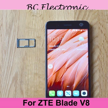 A ZTE Blade V8 BV0800 5.2 inch Új, Eredeti Sim-Kártya-tartó Tálca kártyanyílás ZTE Blade V 8 Sim-Kártya Tartóját