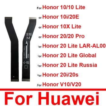 Alaplap LCD-Flex Kábel Huawei Honor 10 10 x 20 Lite 10i 20i 20E 20Pro 20-AS V10 V20 alaplap Alaplap Flex Szalag Alkatrészek