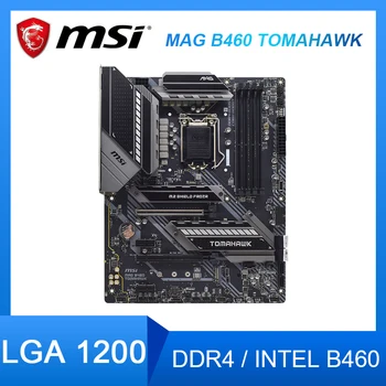 Alaplap LGA 1200 MSI MAG B460 TOMAHAWK DDR4 PCI-E 3.0 M. 2 USB3.2 ATX Intel B460 Alaplap A Core i5-10500T i3-10100 cpu