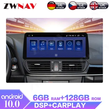 Android 10.0 Mazda 3-As Axela 2014 - 2019-es IPS Képernyő GPS Navigációs 6+128GB Autó Multimédia Rádió Játékos DSP Beépített Carplay