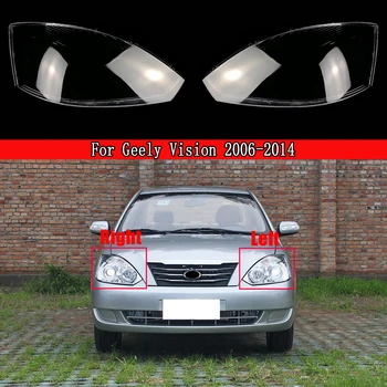Autó Első Fényszóró Objektívvédőt Automatikus Fényszóró Lampcover Átlátszó Lámpa Lámpaernyők Shell Geely Látás 2006~2014