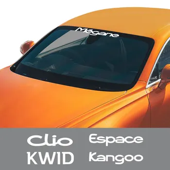 Autó Első Hátsó Szélvédő Matricák Renault Clio Megane Espace Kangoo Kwid Szélesség Szimbólum Twingo Velsatis Auto Tartozékok