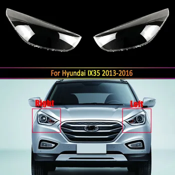 Autó Fényszóró Objektív, Auto Shell Cover Hyundai IX35 2013 2014 2015 2016 Fényszóró Fedelét Lencse Csere Átlátszó Búra