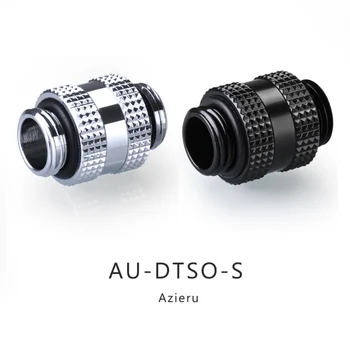 Azieru AU-DTSO-S jól gyémánt mintás, forgó a drót, dupla külső menetes, G1/4 szál vízhűtés