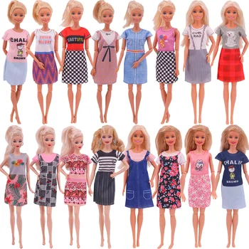 Barbie Baba Ruhák Legújabb Aranyos Body Ruha Alkalmas 11.5 hüvelyk Barbie Baba Koktél Napi Alkalmi Ruházati Kiegészítők