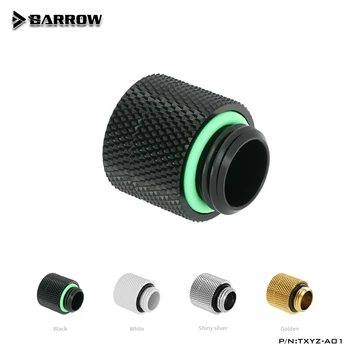 Barrow TLFT5T-A01 G1/4 Öt Linkek Adapterek vízhűtéses Rendszer Szerelvények, 5 Módon, PC Tartozékok, Ezüst/Fekete/Fehér/Arany