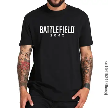 Battlefield 2042 T-shirt First-Person Shooter Videó Játék Szerelmeseinek Rövid Ujjú Nyári Soft Sleeve 100% - Os Pamut Póló, Férfi