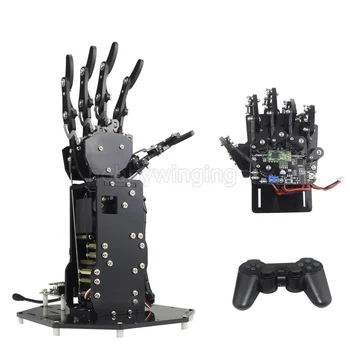 Bionikus Robot Kéz, Tenyér Ujjak Robot DIY Készlet /Magas Nyomaték Manipulátor Vezeték nélküli Kezelni /Szomatoszenzoros Ellenőrzés Nyílt forráskódú
