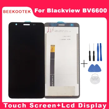 Blackview BV6600 Eredeti LCD Kijelző + érintőképernyő Digitalizáló Üveg Panel Szerelvény Csere Blackview BV6600 Okostelefon