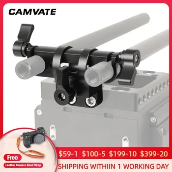 CAMVATE 360 Fokos Forgatható Standard 15 mm-es Dual-port Bilincs, 1/4