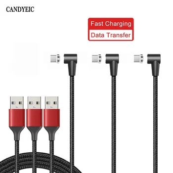 CANDYEIC USB Mágneses Kábel Samsung Galaxy S10-Lite Töltő Kábel Mágnes Kábel