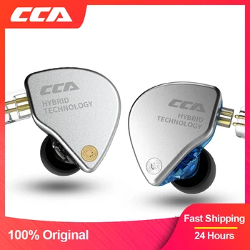CCA Ca4 A 1dd+1ba Ear Fülhallgató Monitor Fém Hibrid Technológia Hifi Bass Fülhallgató Sport Zaj Fejhallgató Fülhallgató Törlése