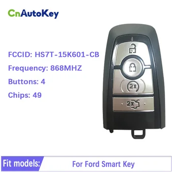 CN018071 4 Gombot az Eredeti / Utángyártott Billentyűt A Ford Intelligens Kulcs Frekvencia 868 MHz HITAG PRO Chip Része Nem HS7T-15K601-CB